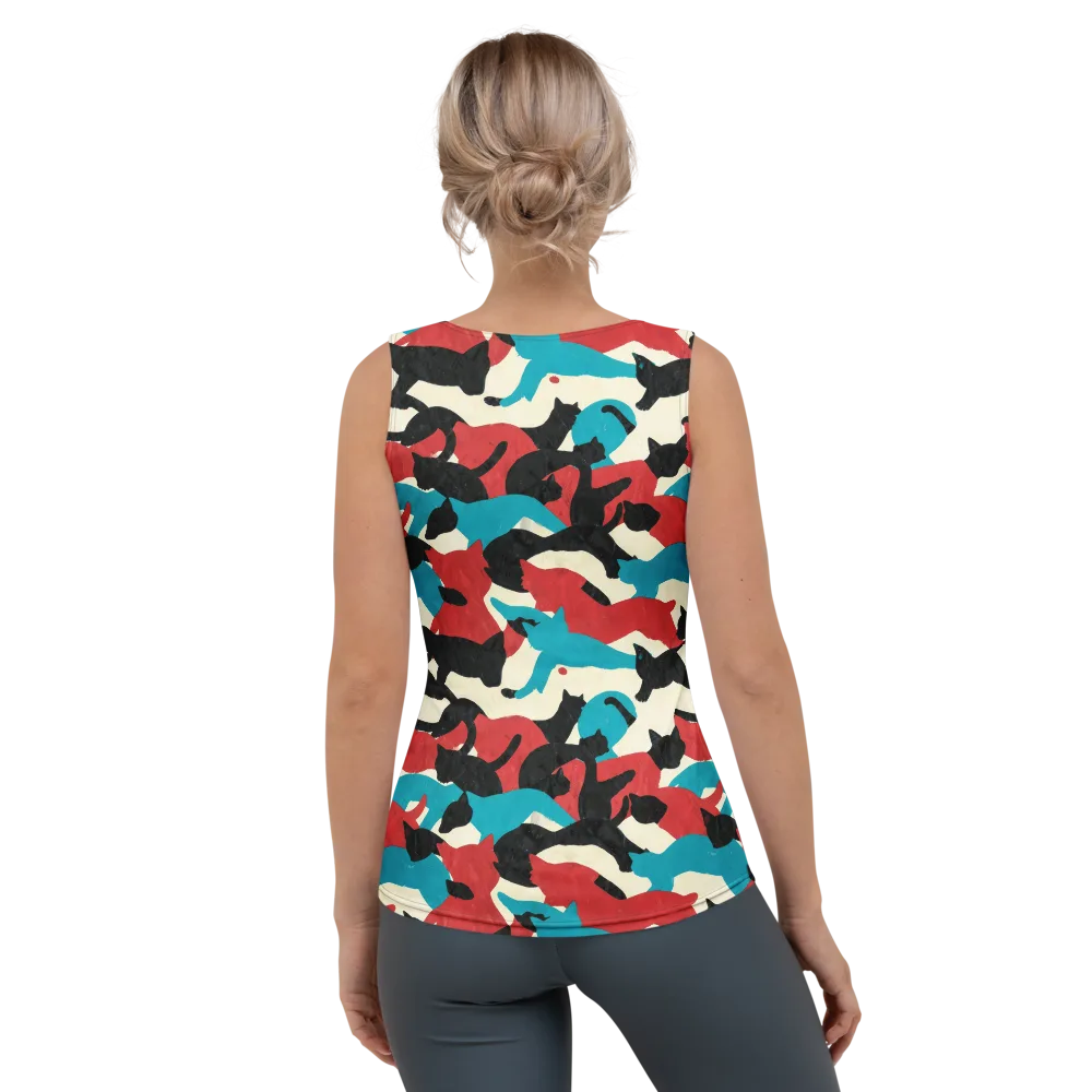 Chromatic Catwalk on Women's Tank Top — Back