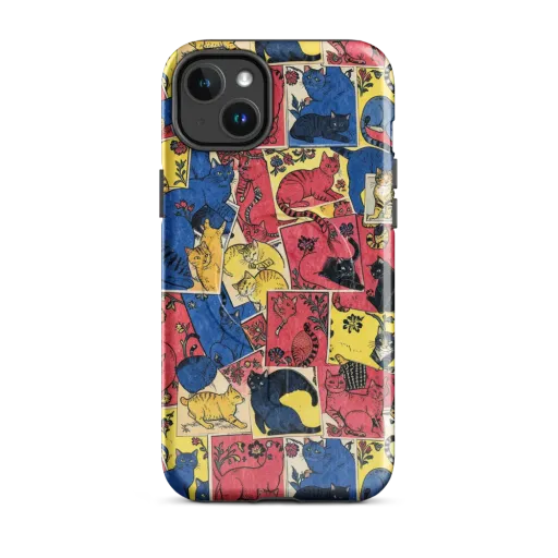 Midnight Cat Almanac on a MagSafe Tough Case for iPhone®