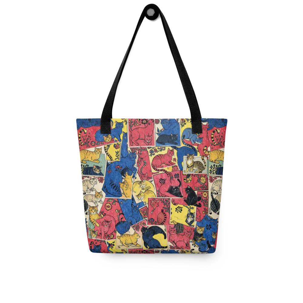Midnight Cat Almanac on Tote Bag — Front
