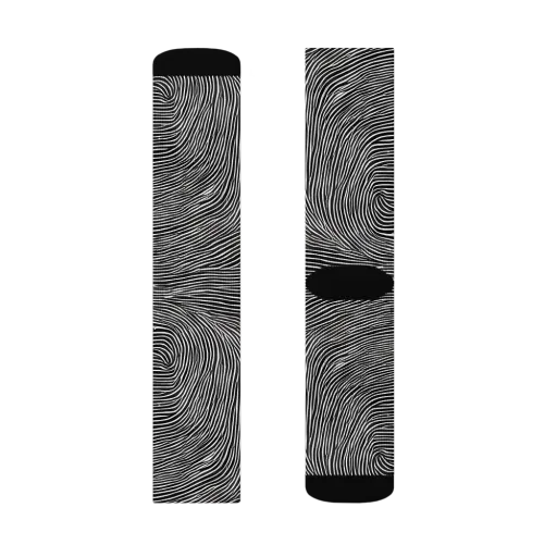 Ink Ripple on a Socks