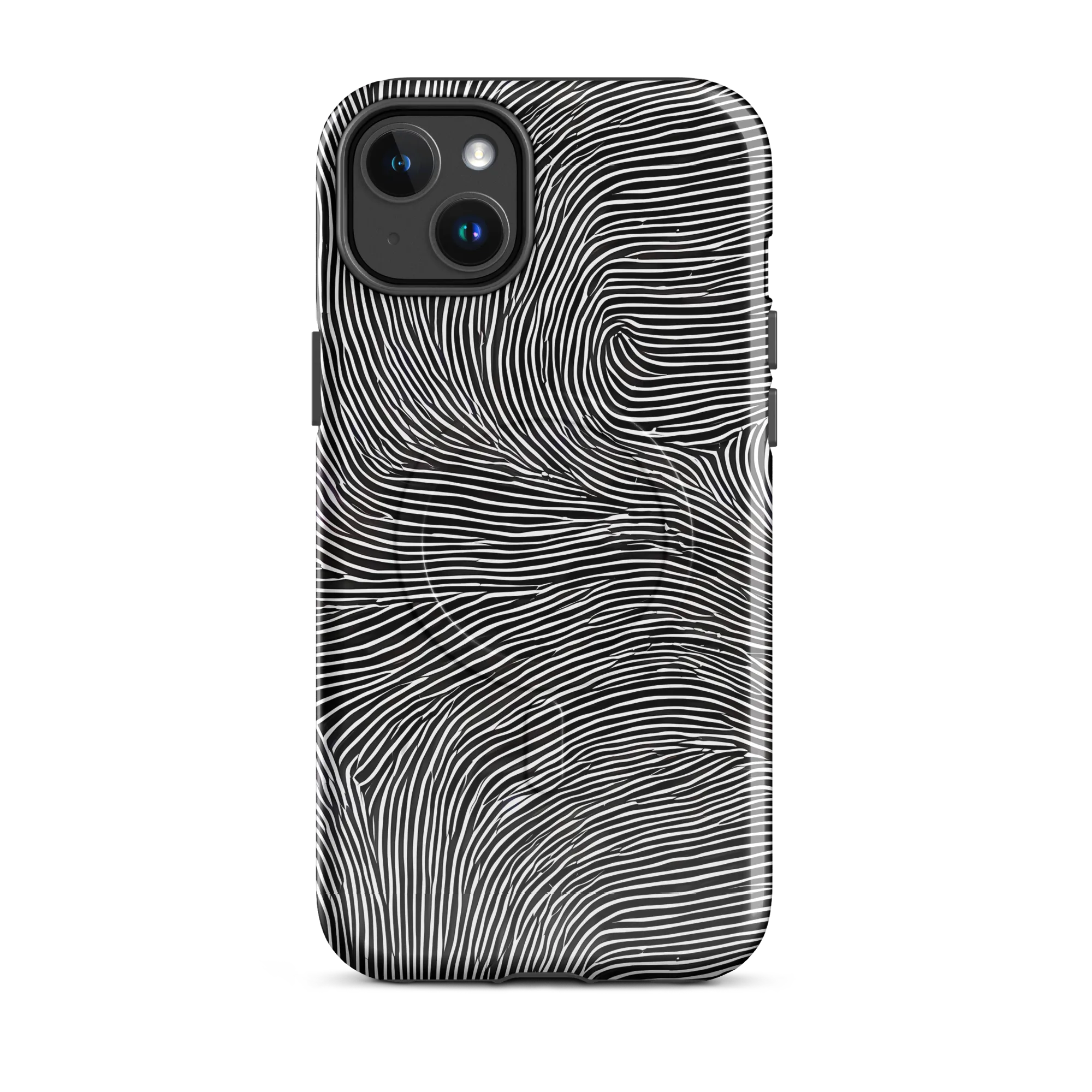 Ink Ripple on MagSafe Tough Case for iPhone® — Front