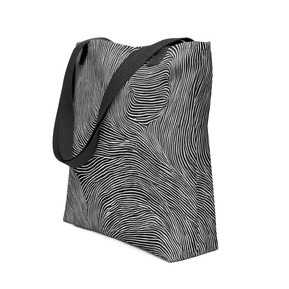 Ink Ripple on Tote Bag — Front