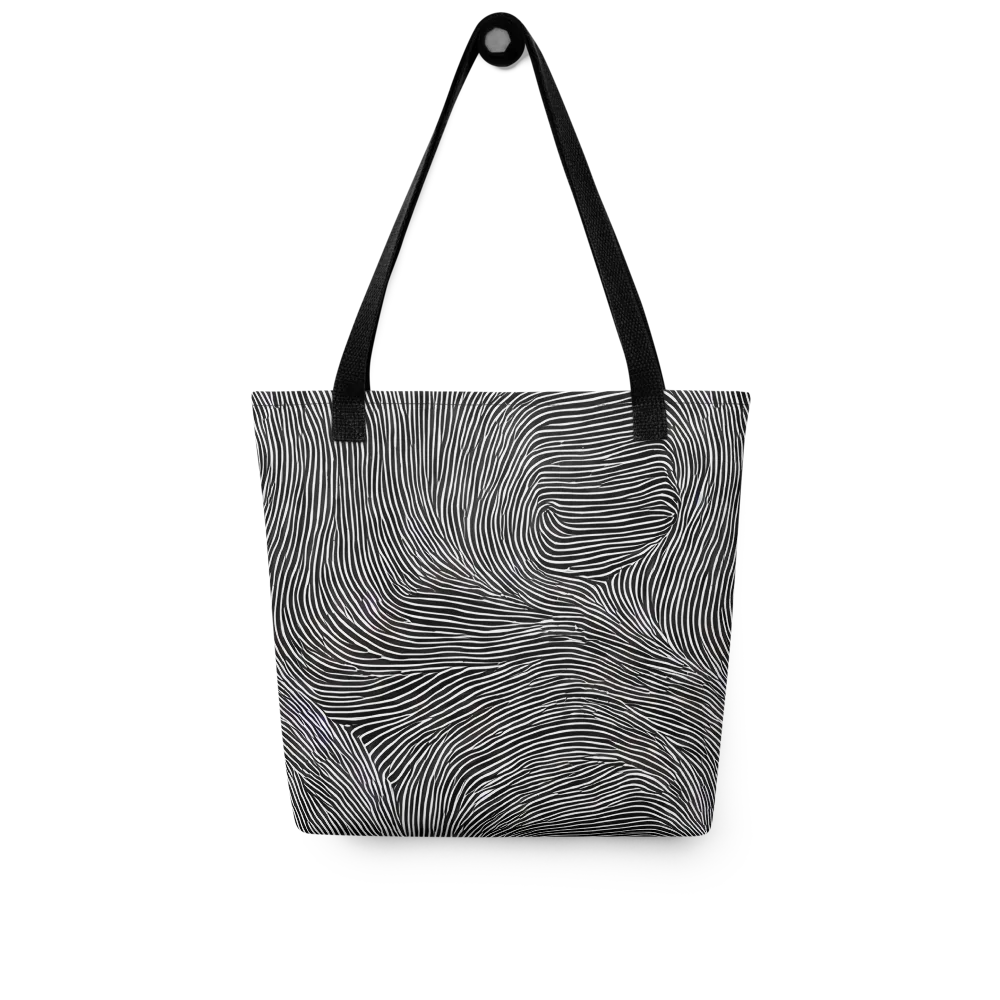 Ink Ripple on Tote Bag — Front