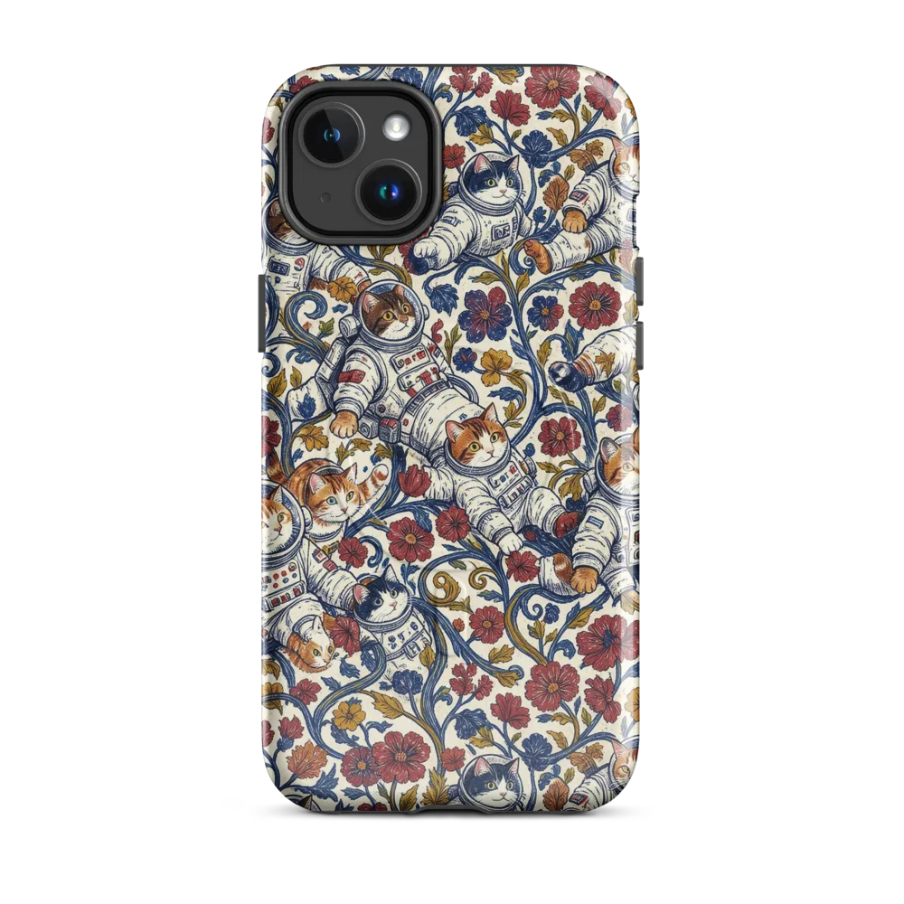 Cosmic Cat Garden on MagSafe Tough Case for iPhone® — Front