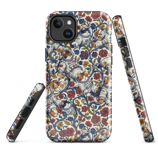 Cosmic Cat Garden on a MagSafe Tough Case for iPhone®