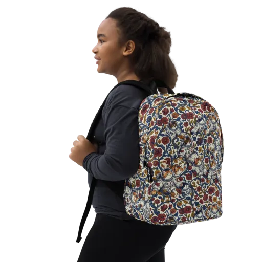 Cosmic Cat Garden on a Minimalist Backpack