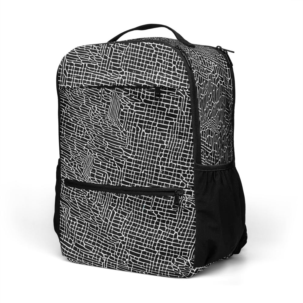 Ink Weave on Utility Backpack — Left Front