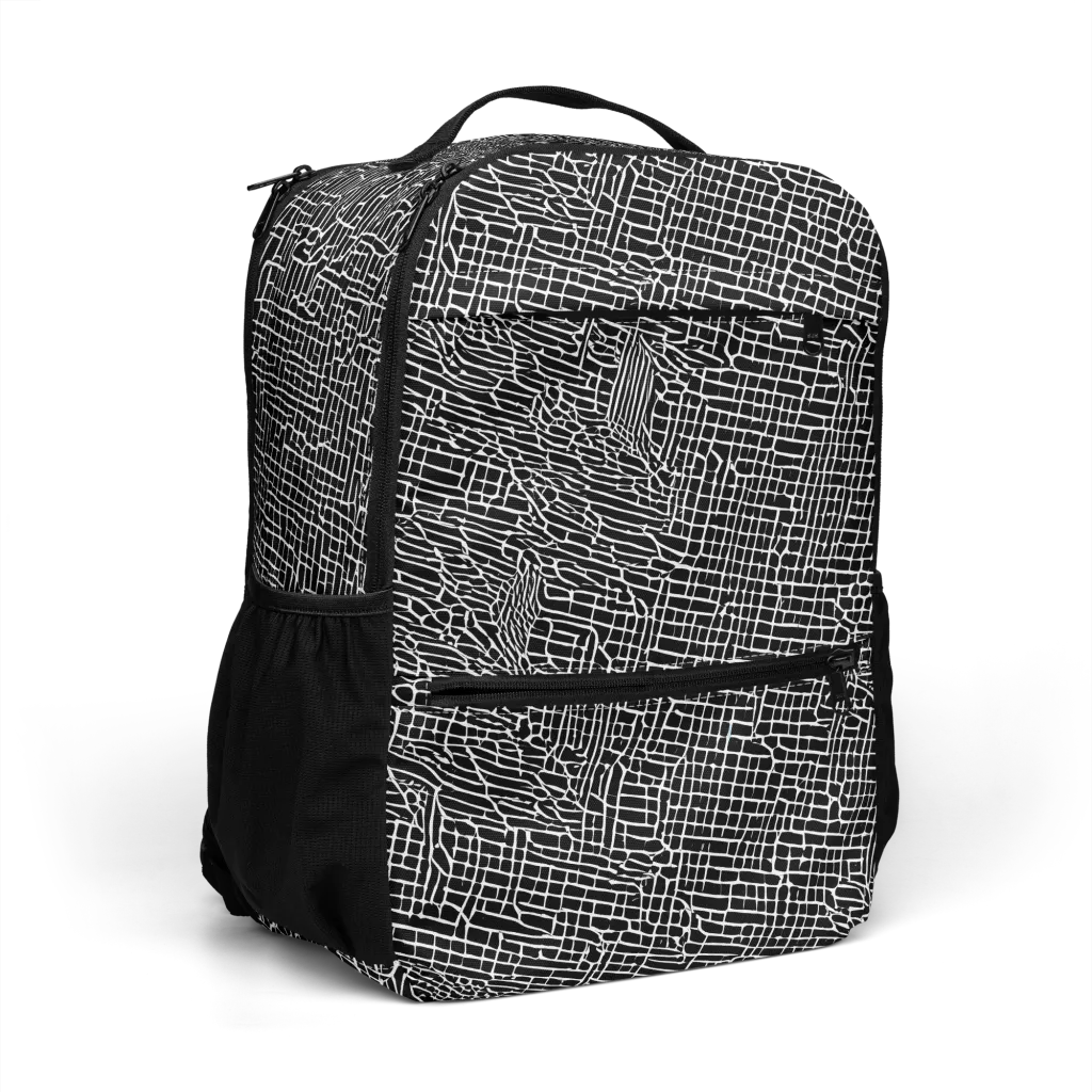 Ink Weave on Utility Backpack — Right Front
