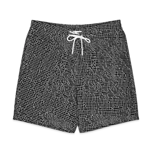 Ink Weave on a Men's Board Shorts