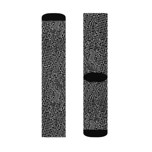 Ink Weave on a Socks