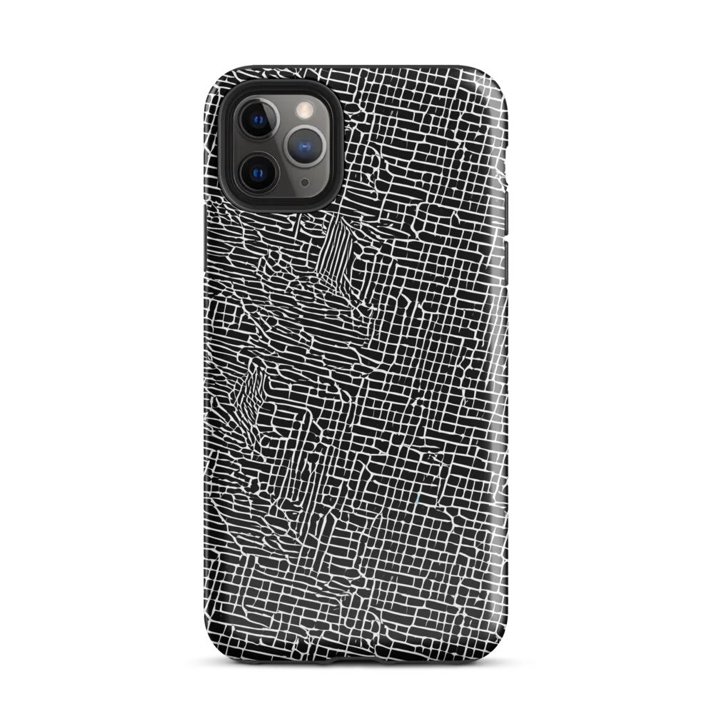 Ink Weave on Tough Case for iPhone® — Front