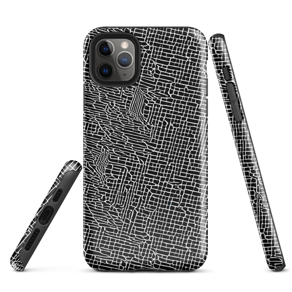 Ink Weave on Tough Case for iPhone® — Front