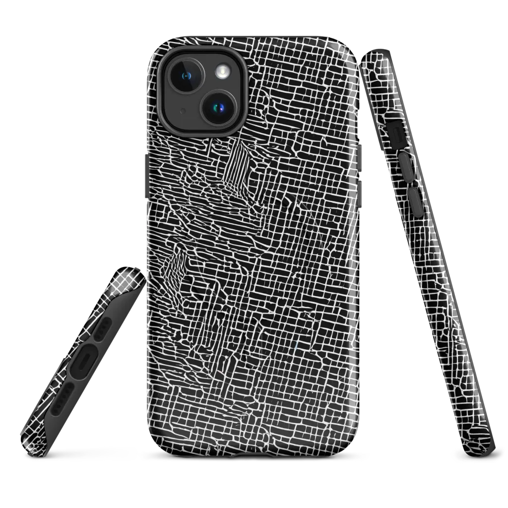 Ink Weave on MagSafe Tough Case for iPhone® — Front