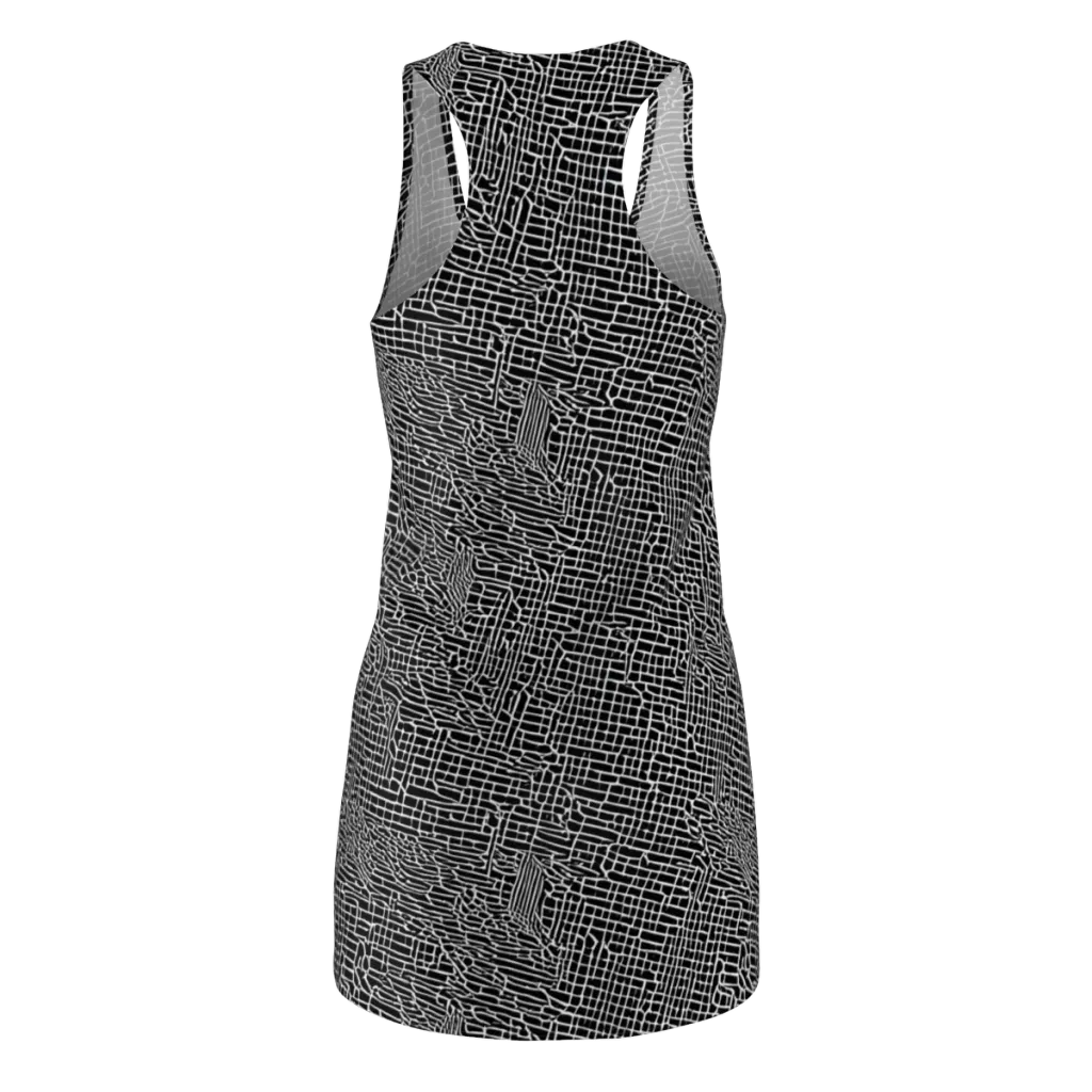 Ink Weave on Racerback Dress — Back