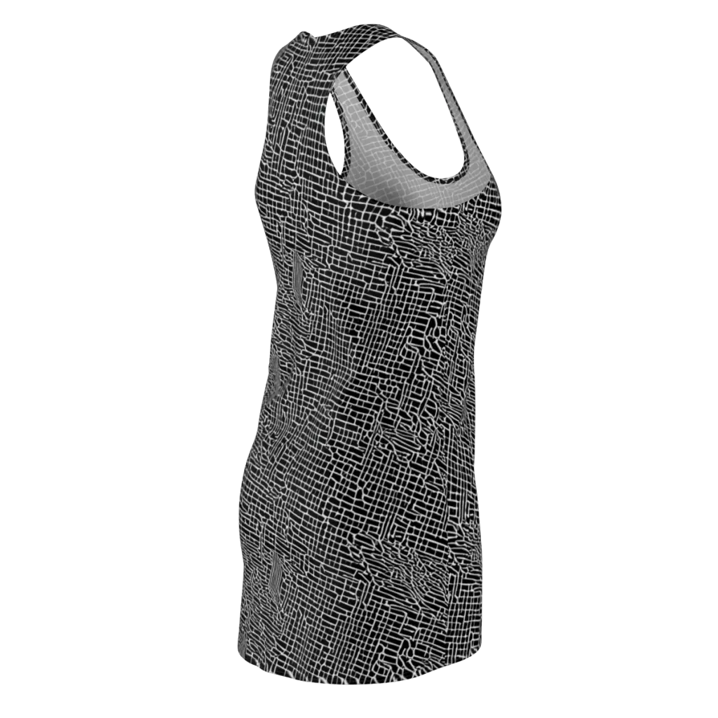 Ink Weave on Racerback Dress — Back Side