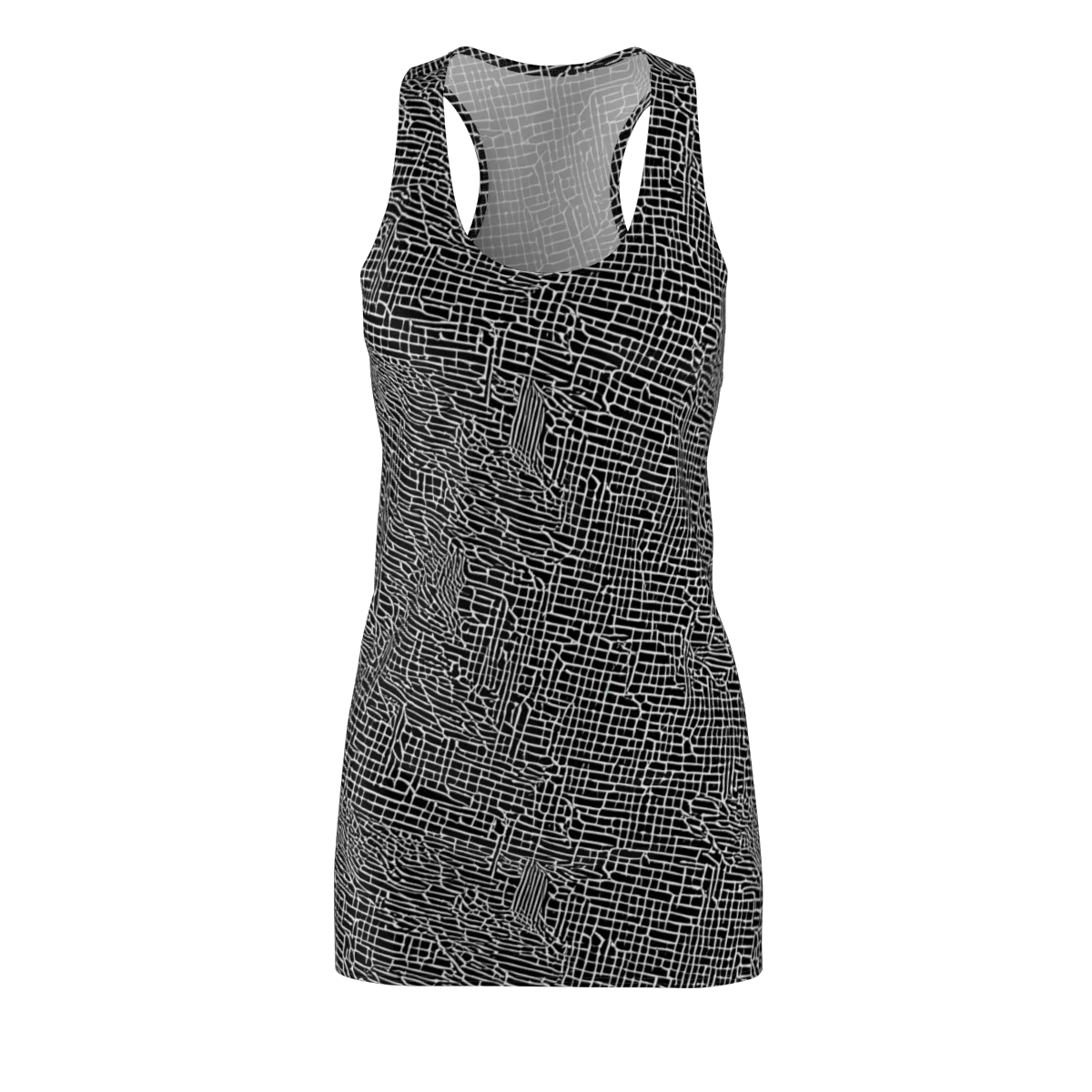 Ink Weave on Racerback Dress — Front