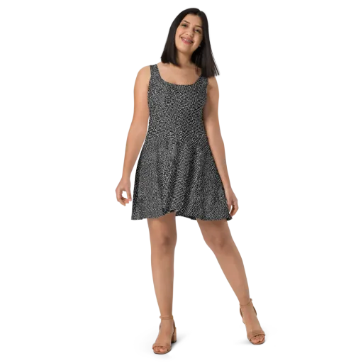 Ink Weave on a Skater Dress