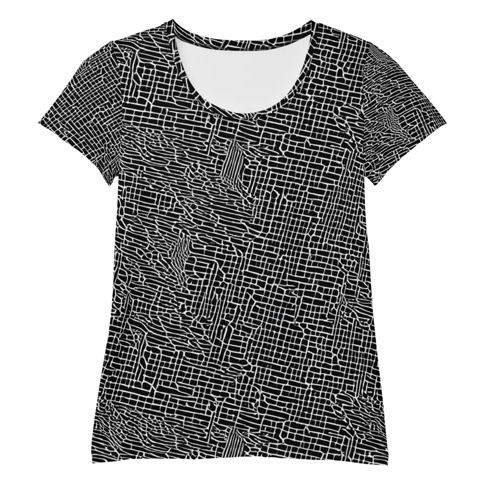 Ink Weave on Women's Athletic T-Shirt — Front