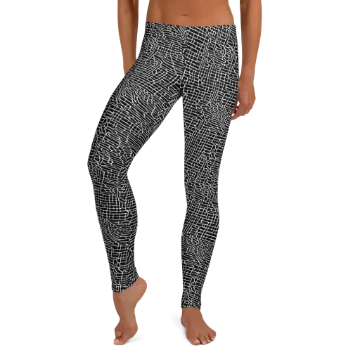 Ink Weave on a Leggings