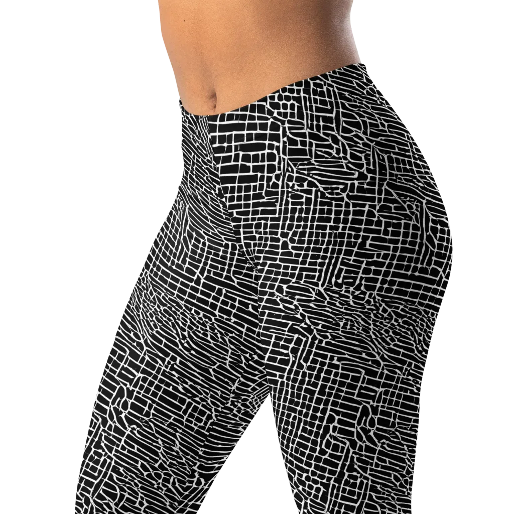 Ink Weave on Leggings — Left Front
