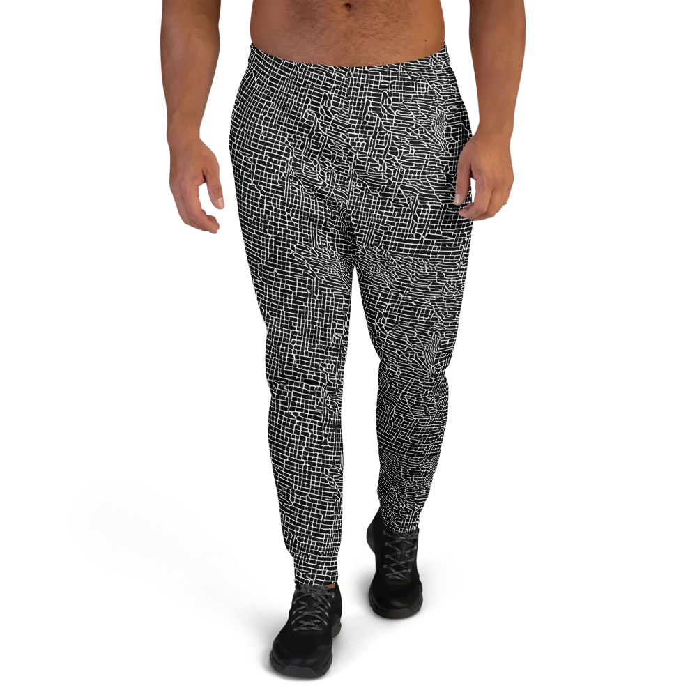 Ink Weave on Men's Joggers — Front