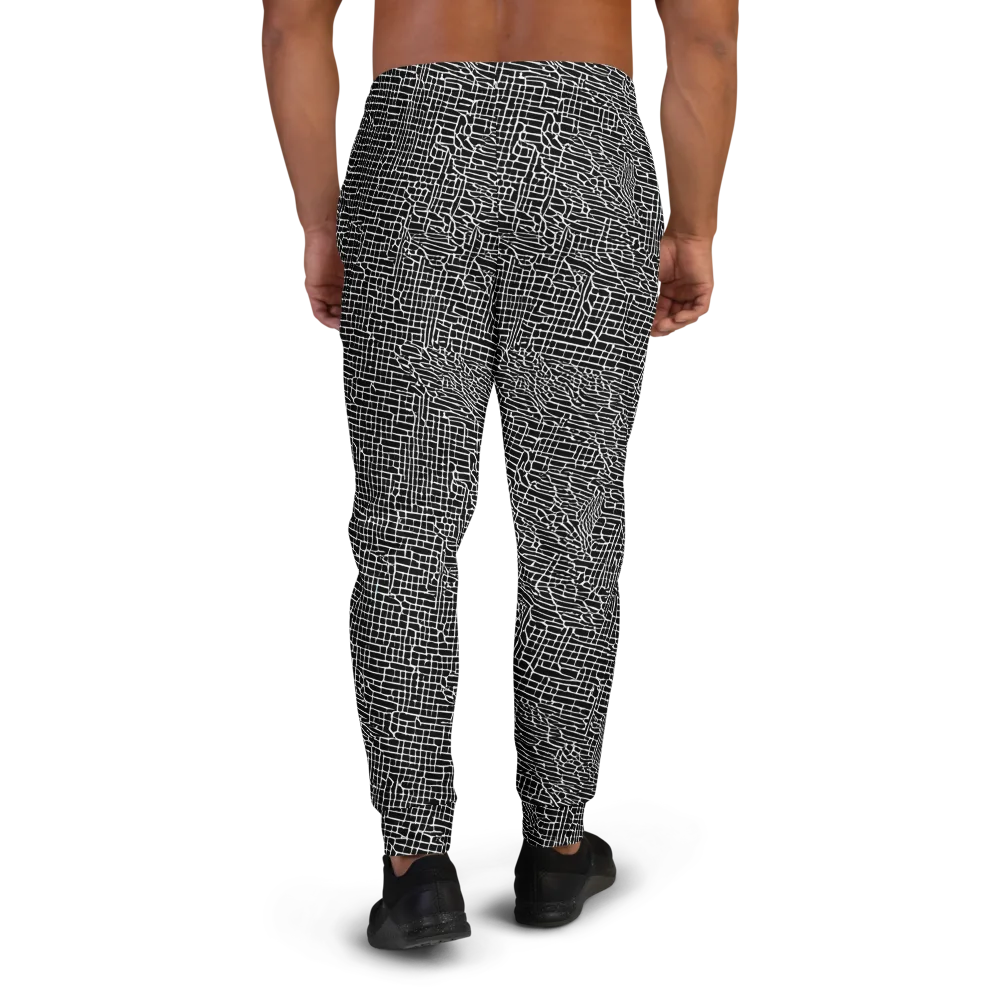 Ink Weave on Men's Joggers — Back