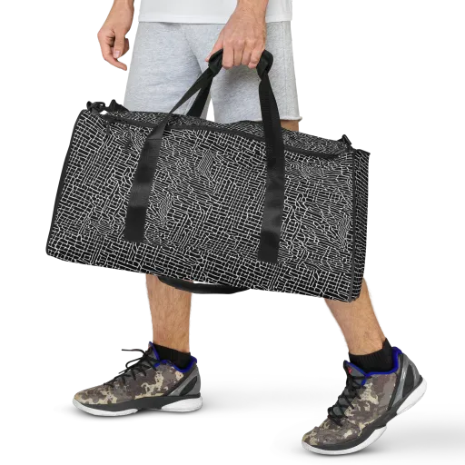 Ink Weave on a Duffle Bag