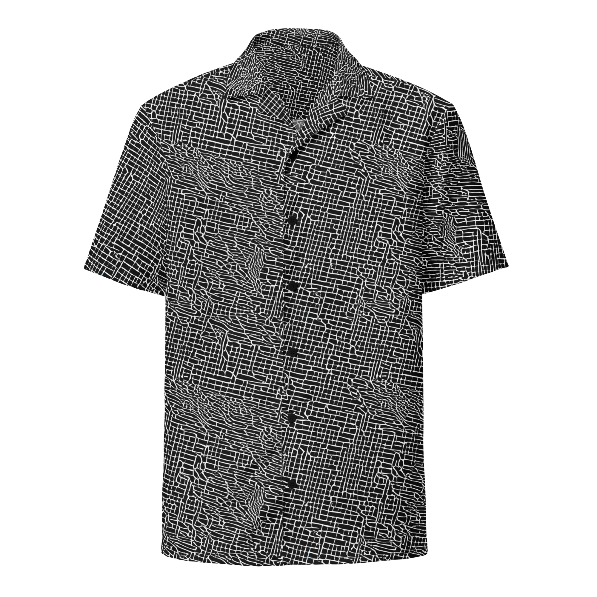 Ink Weave on Button Shirt — Front