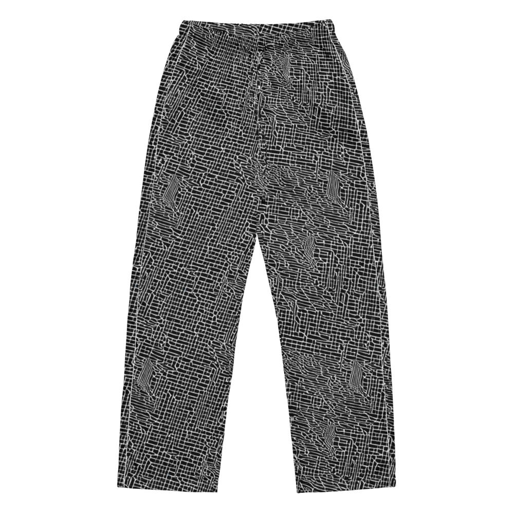 Ink Weave on Women's Pajama Pants — Front
