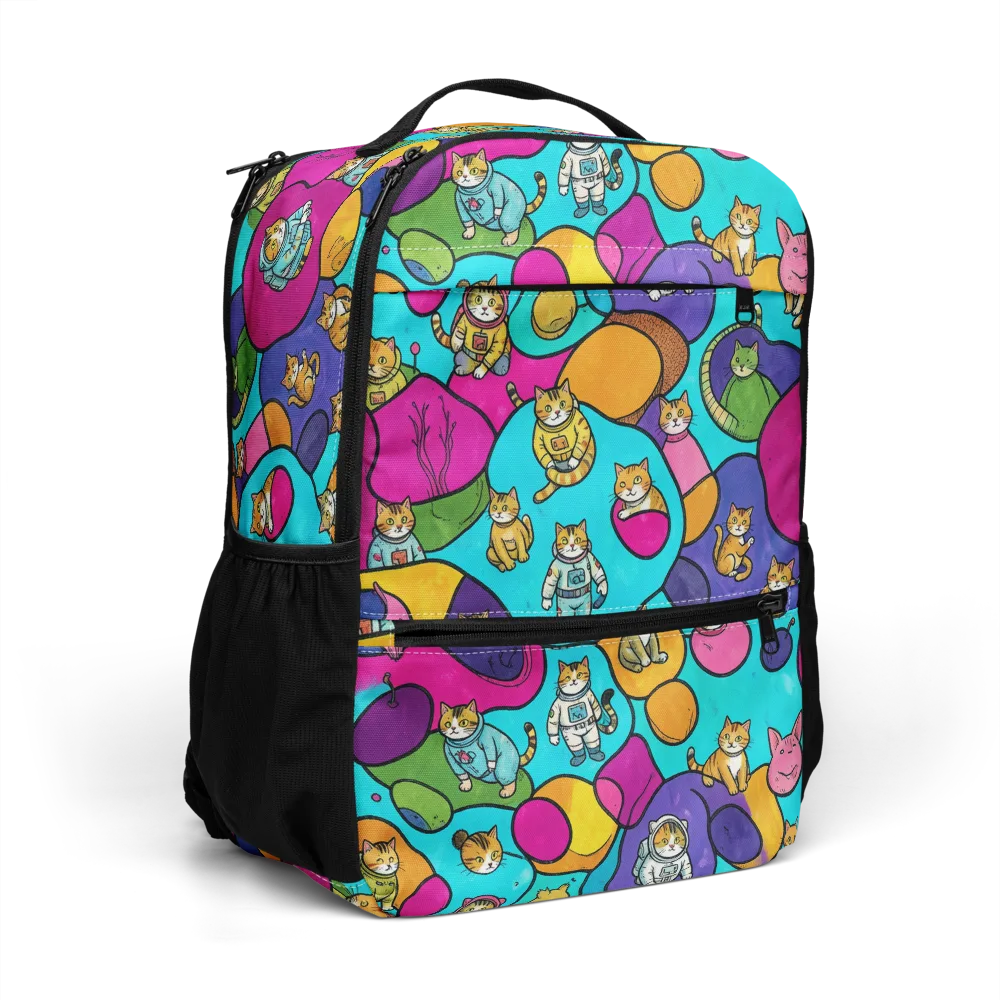 Starship Whiskers on Utility Backpack — Right Front