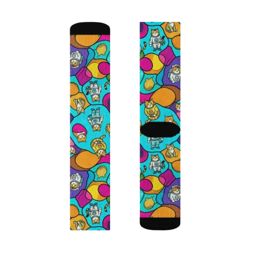 Starship Whiskers on a Socks