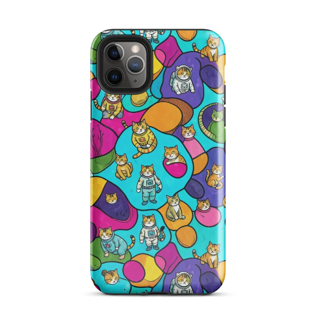 Starship Whiskers on Tough Case for iPhone® — Front