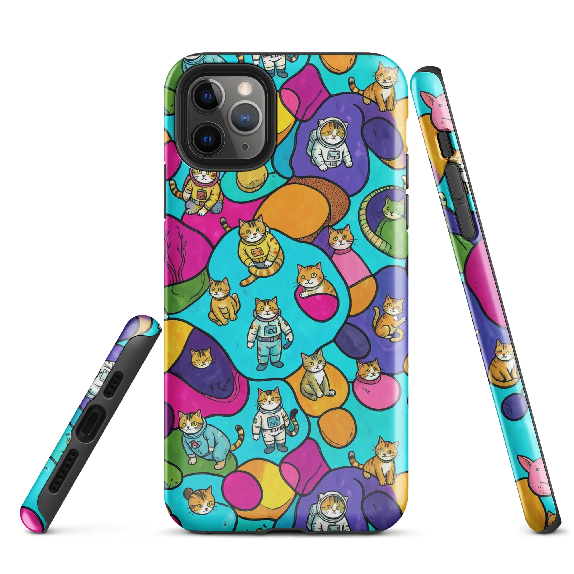 Starship Whiskers on Tough Case for iPhone® — Front