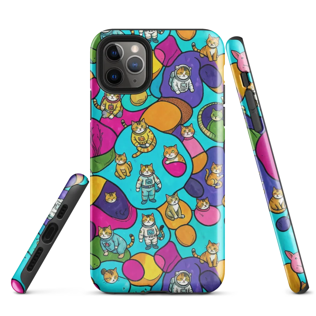 Starship Whiskers on Tough Case for iPhone® — Front