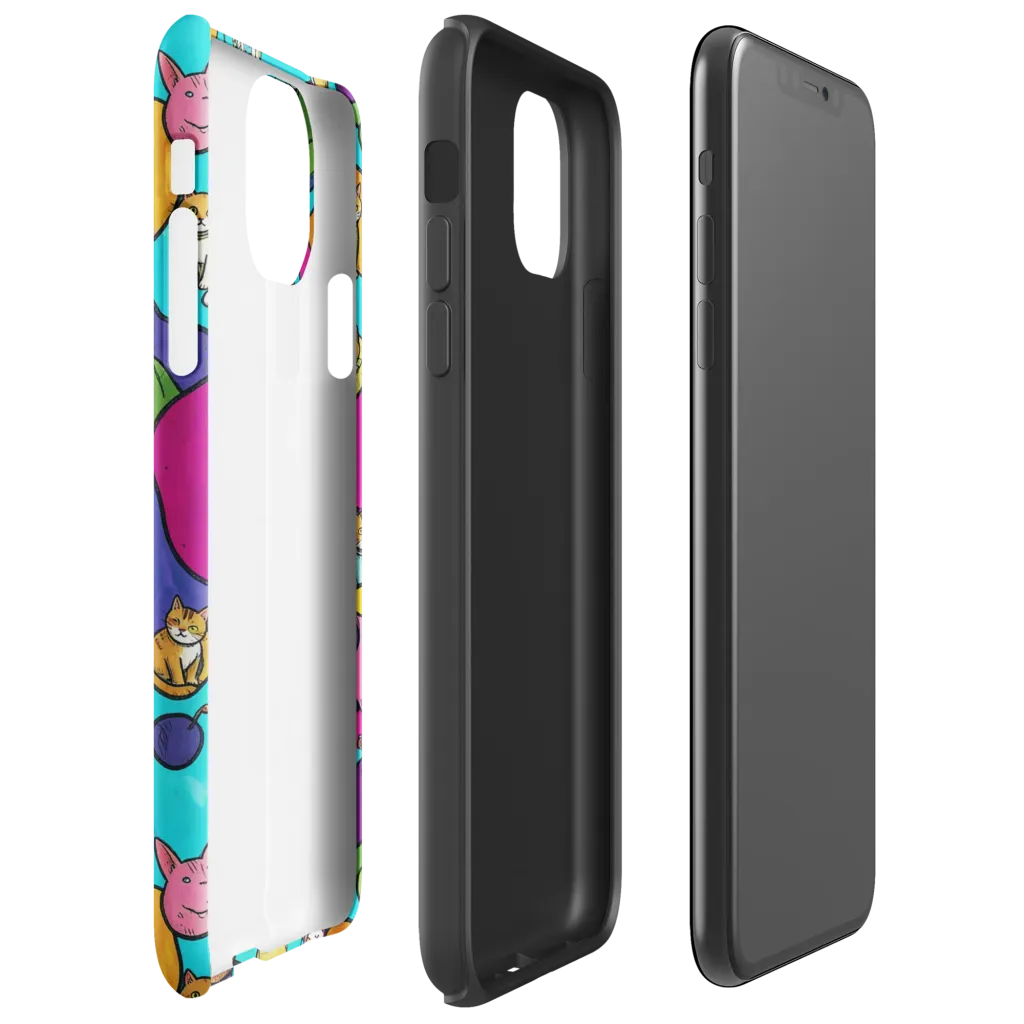 Starship Whiskers on Tough Case for iPhone® — Right