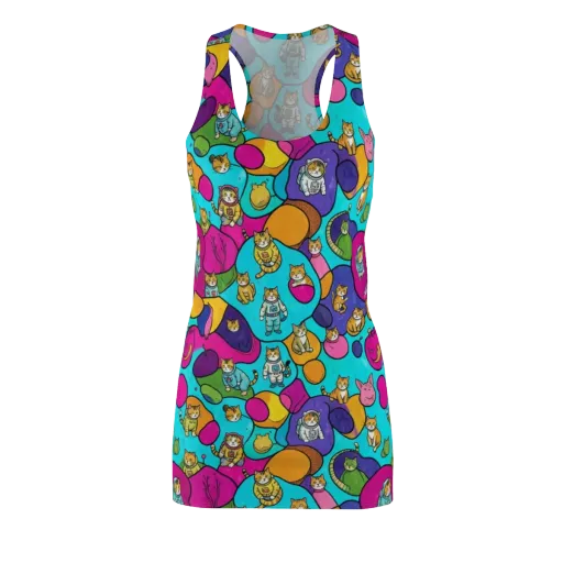 Starship Whiskers on a Racerback Dress
