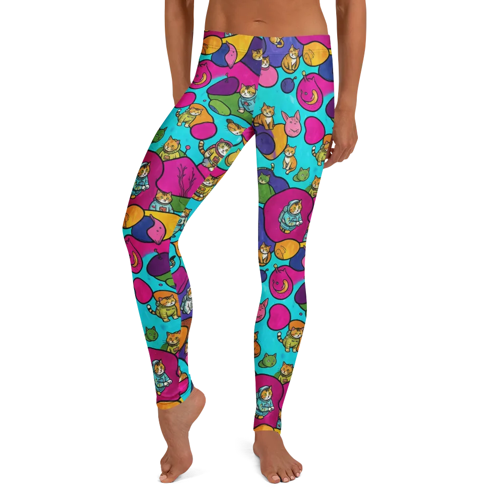 Starship Whiskers on Leggings — Front