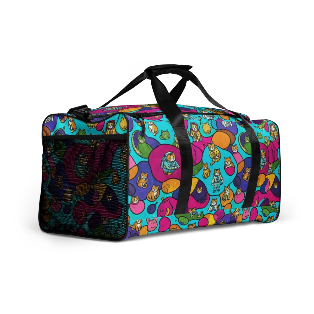 Starship Whiskers on Duffle Bag — Right Front
