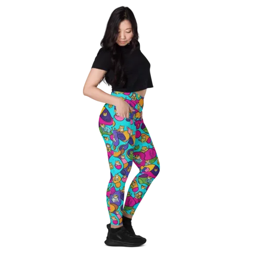 Starship Whiskers on a Leggings with Pockets