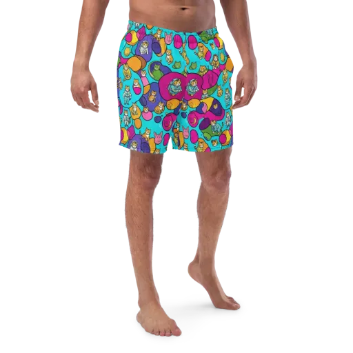 Starship Whiskers on a Swim Trunks