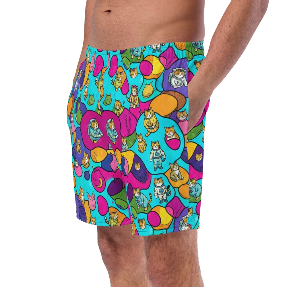 Starship Whiskers on Swim Trunks — Left Front