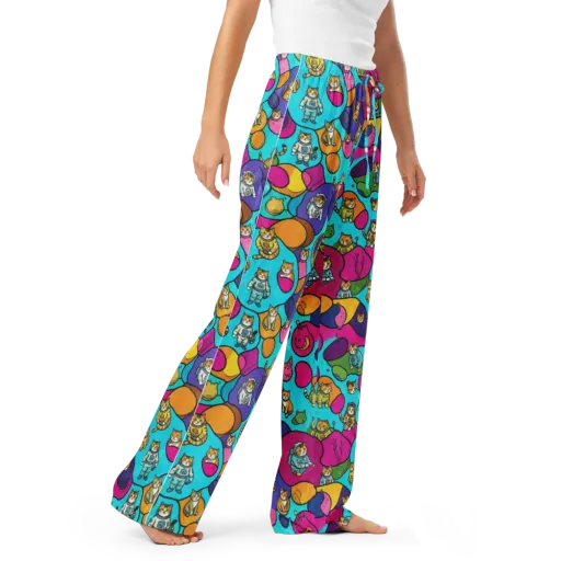 Starship Whiskers on a Women's Pajama Pants