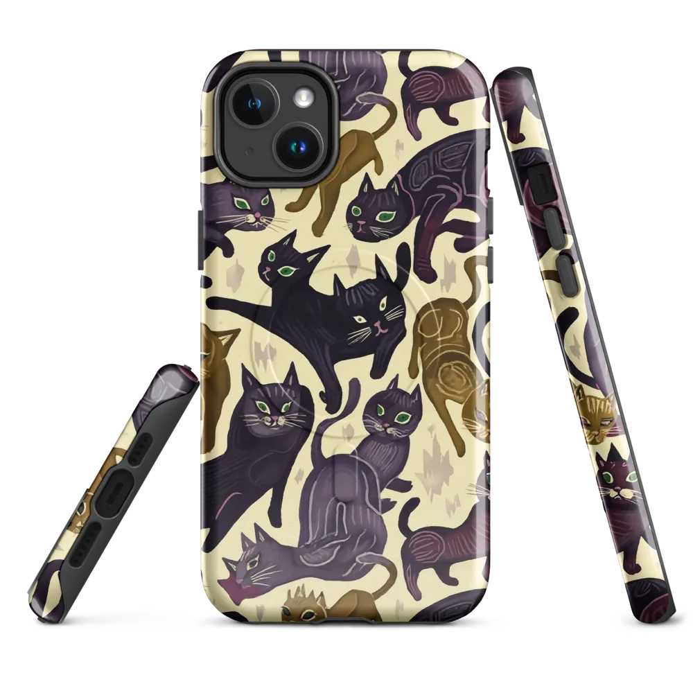 Whisker Nocturne on MagSafe Tough Case for iPhone® — Front