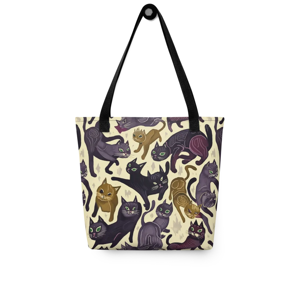 Whisker Nocturne on Tote Bag — Front