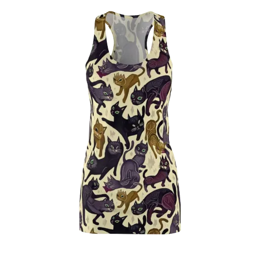 Whisker Nocturne on a Racerback Dress