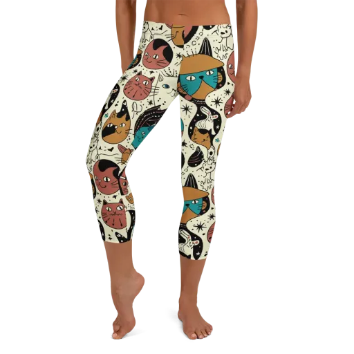 Alleyway Astrology on a Capri Leggings