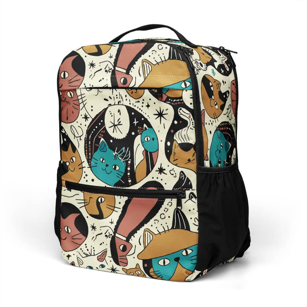 Alleyway Astrology on Utility Backpack — Left Front