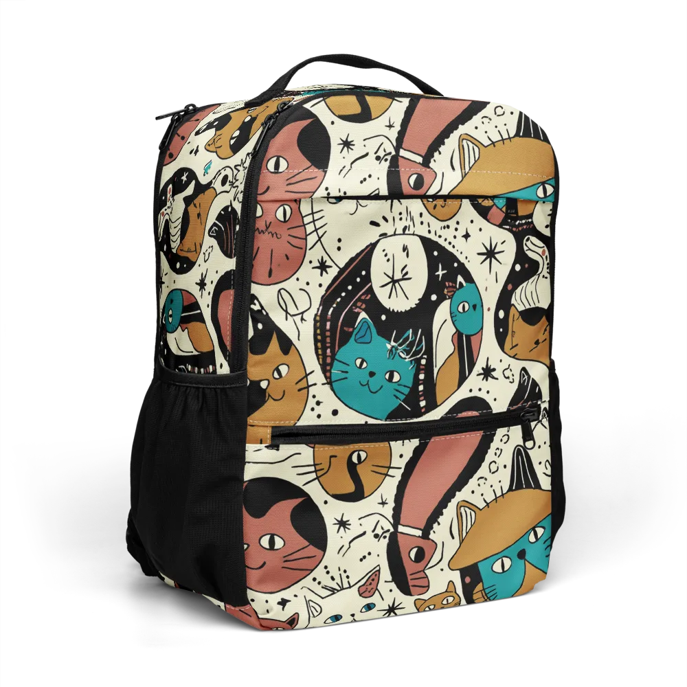 Alleyway Astrology on Utility Backpack — Right Front
