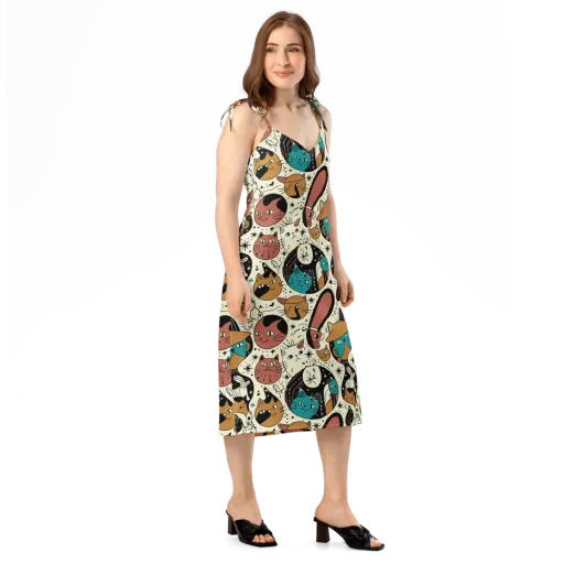 Alleyway Astrology on a Slip Dress