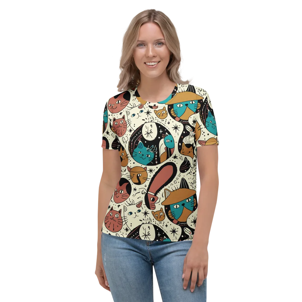 Alleyway Astrology on Women's Crew Neck T-Shirt — Front